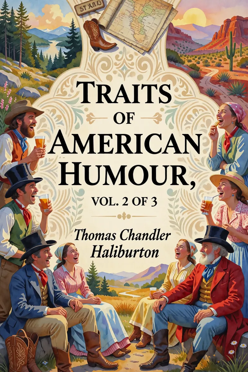Cover of Traits of American Humour, Vol. 2 of 3 by Thomas Chandler Haliburton