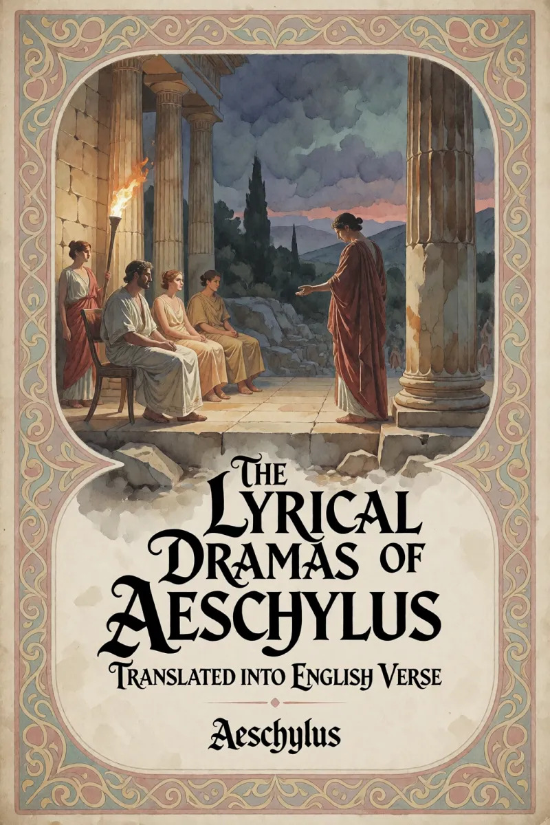 Cover of The Lyrical Dramas of Aeschylus Translated into English Verse by Aeschylus