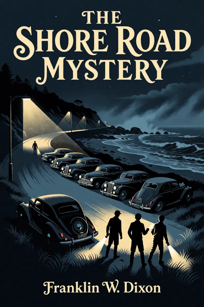 Cover of The Shore Road mystery by Franklin W. Dixon