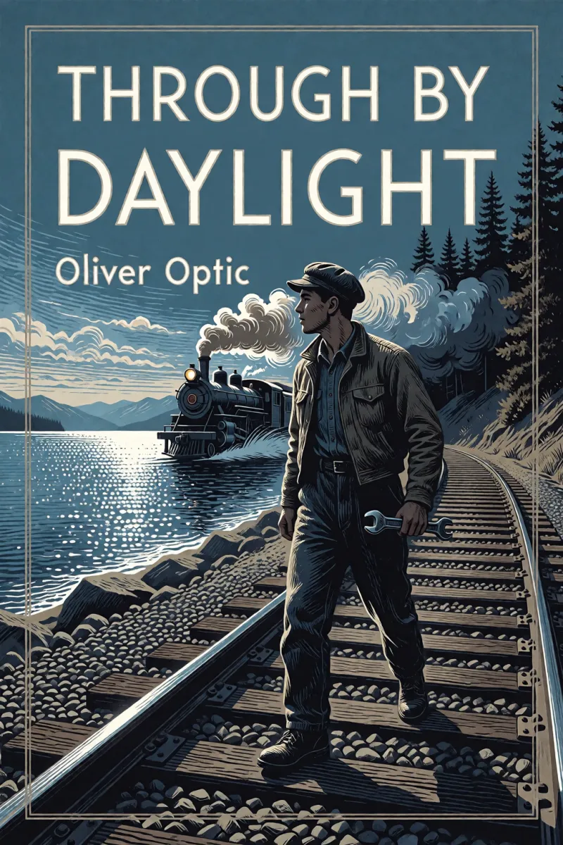 Cover of Through by daylight by Oliver Optic