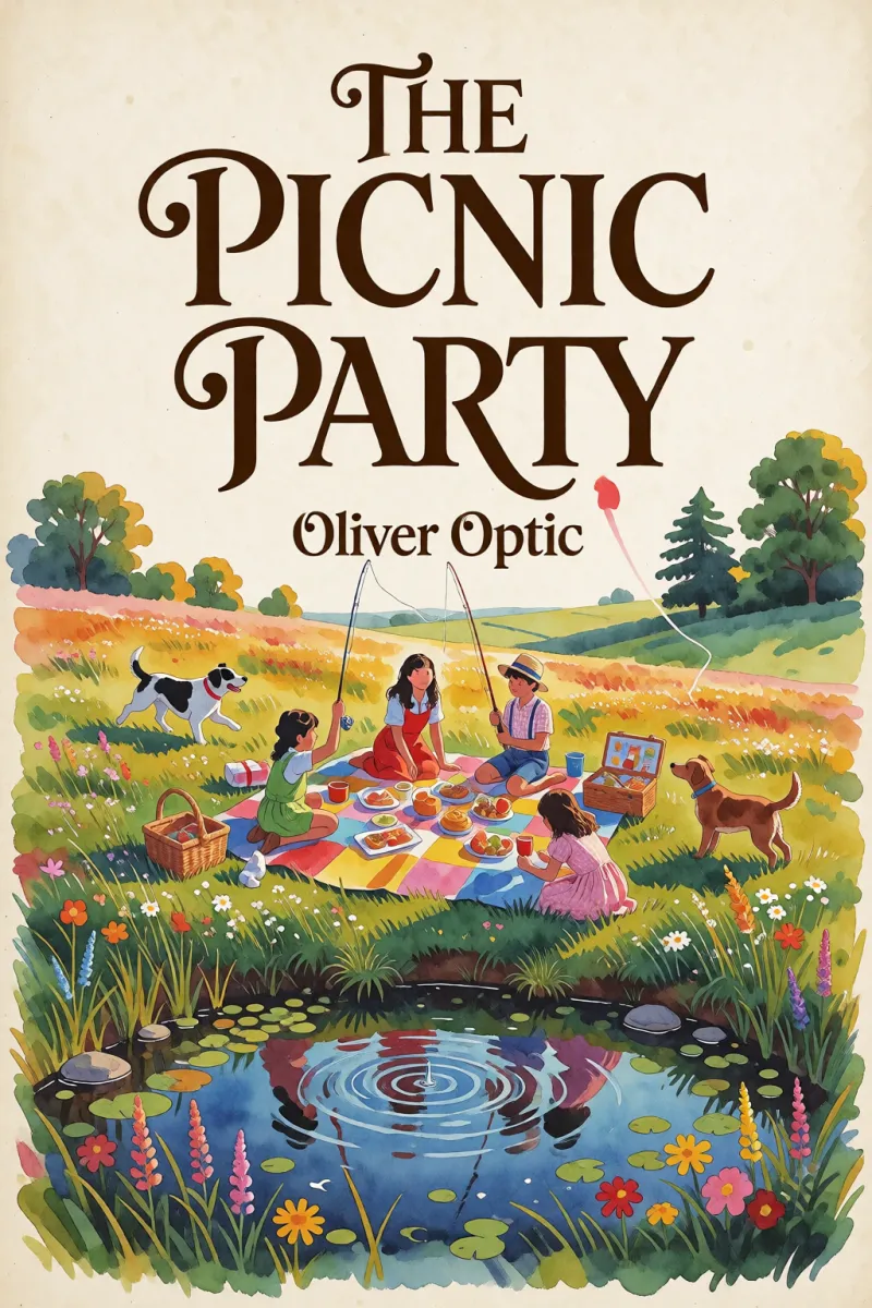 Cover of The picnic party by Oliver Optic