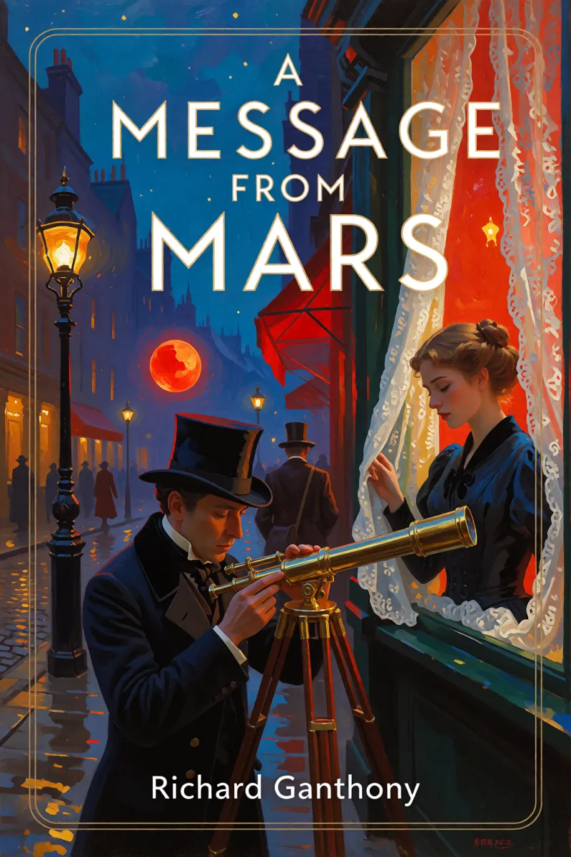 Cover of A message from Mars by Richard Ganthony