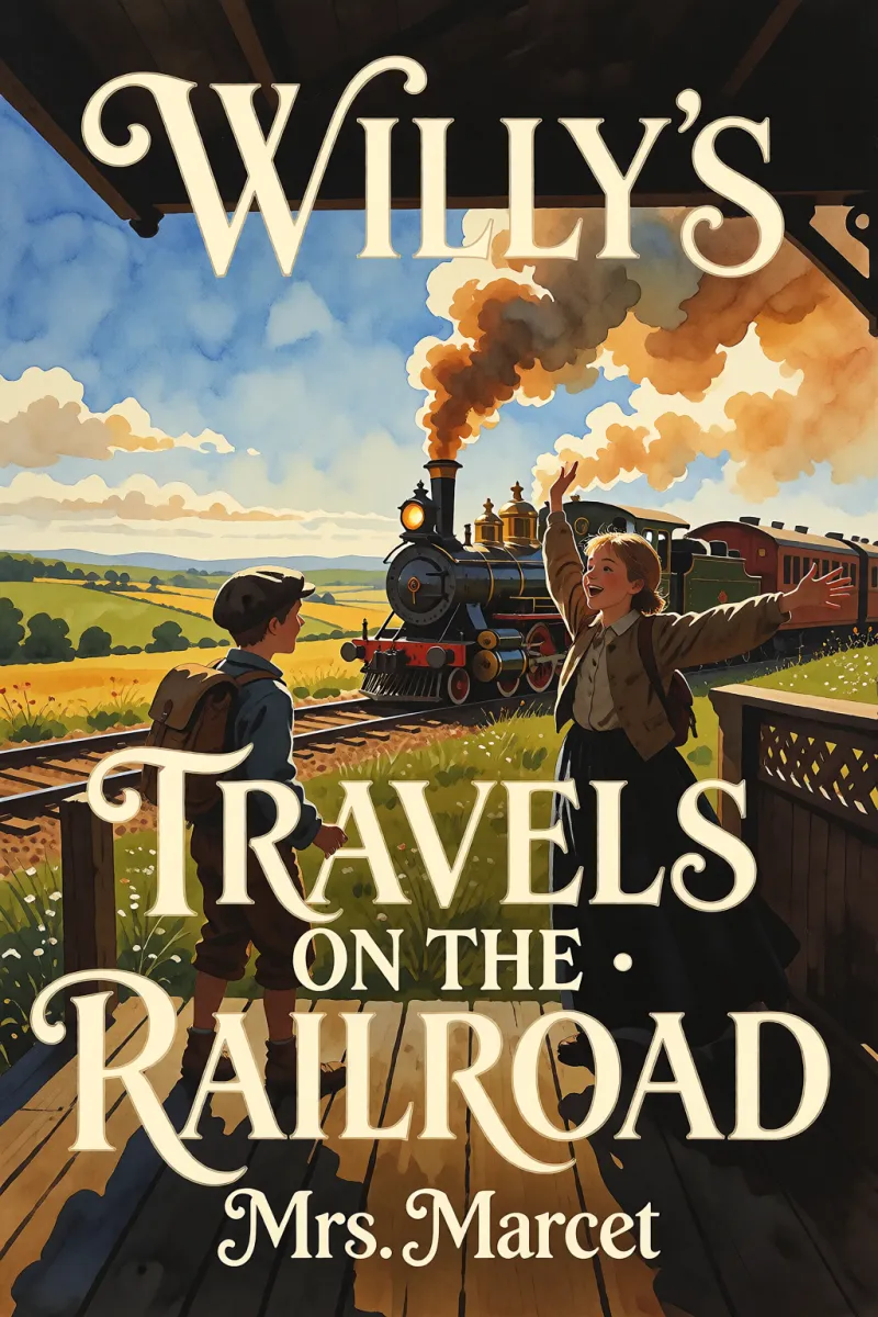 Cover of Willy's travels on the railroad by Mrs. Marcet
