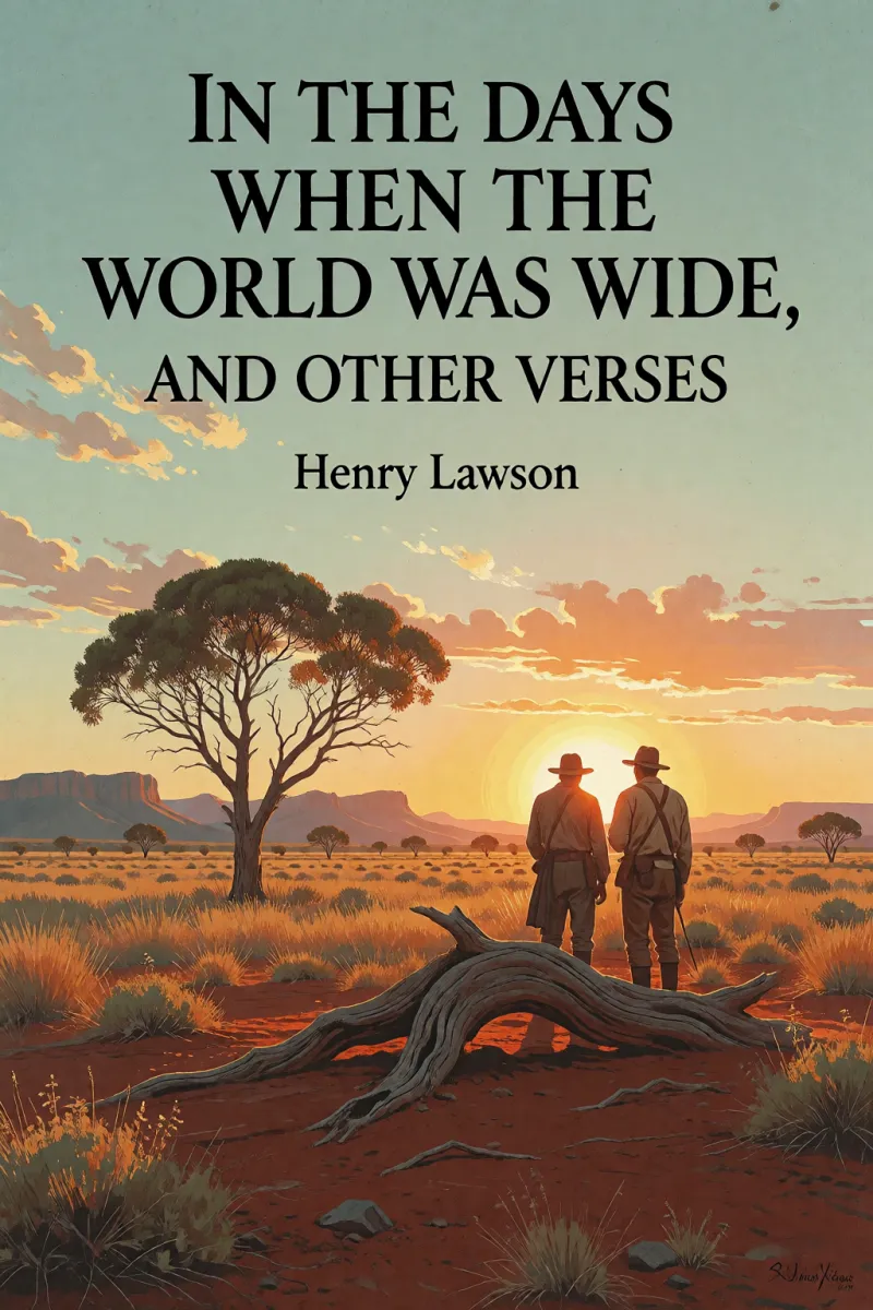 Cover of In the Days When the World Was Wide, and Other Verses by Henry Lawson
