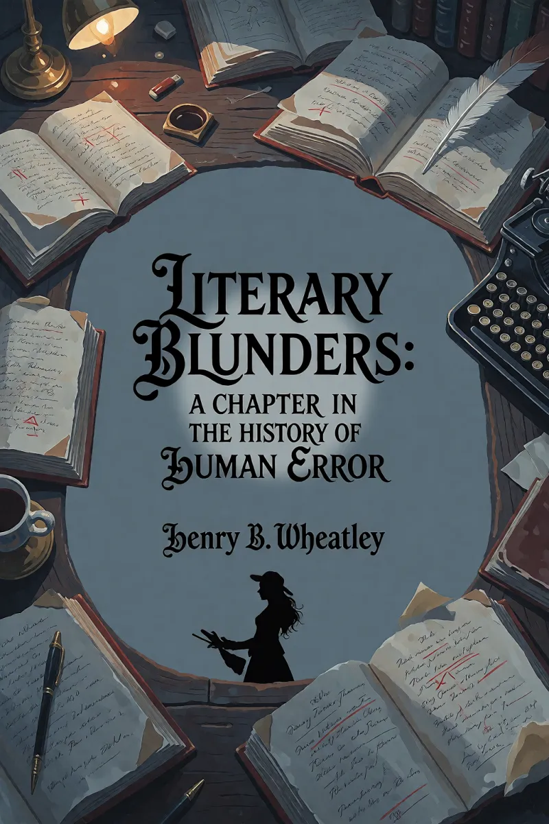 Cover of Literary Blunders: A Chapter in the "History of Human Error" by Henry B. Wheatley