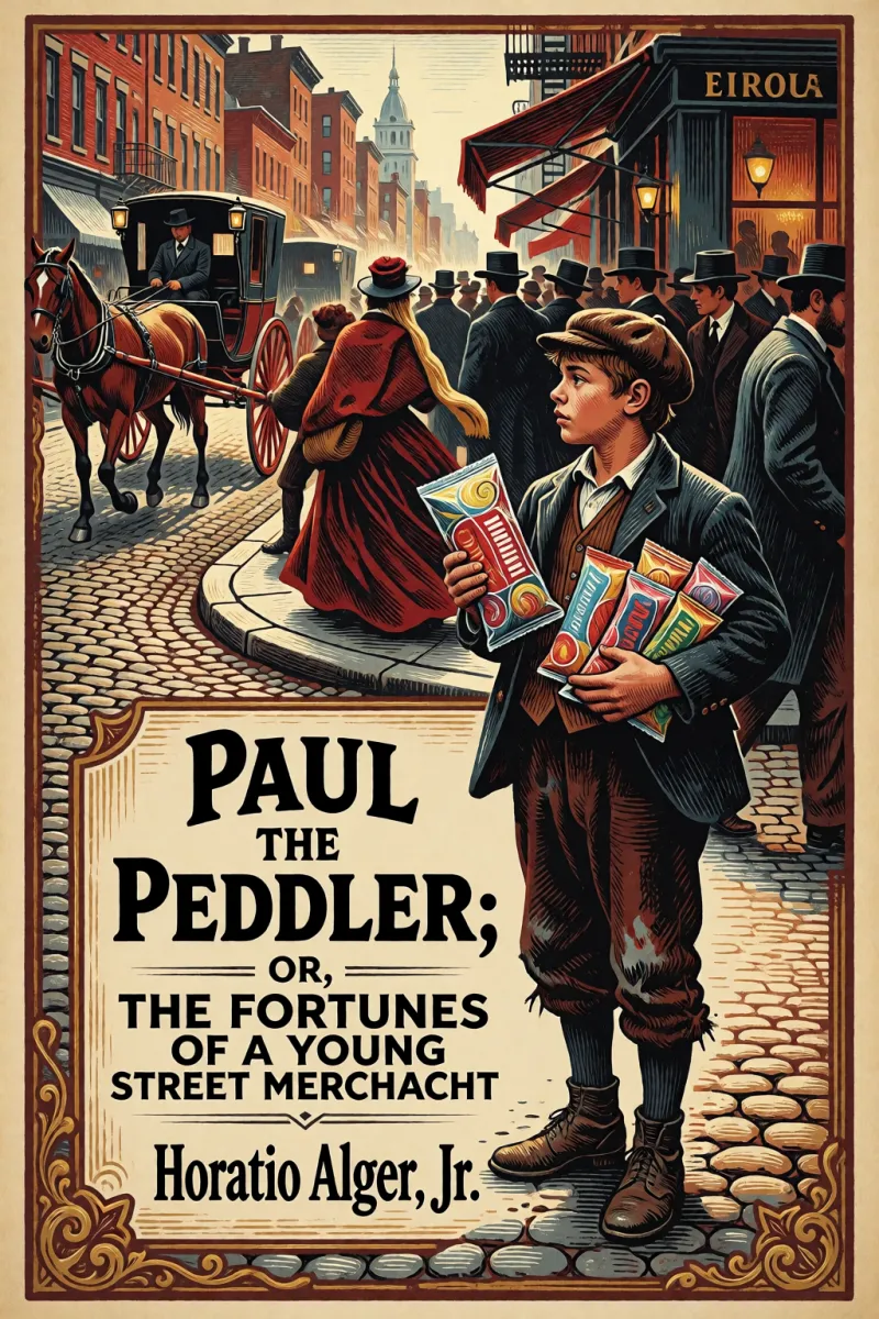 Cover of Paul the Peddler; Or, The Fortunes of a Young Street Merchant by Horatio Alger, Jr.