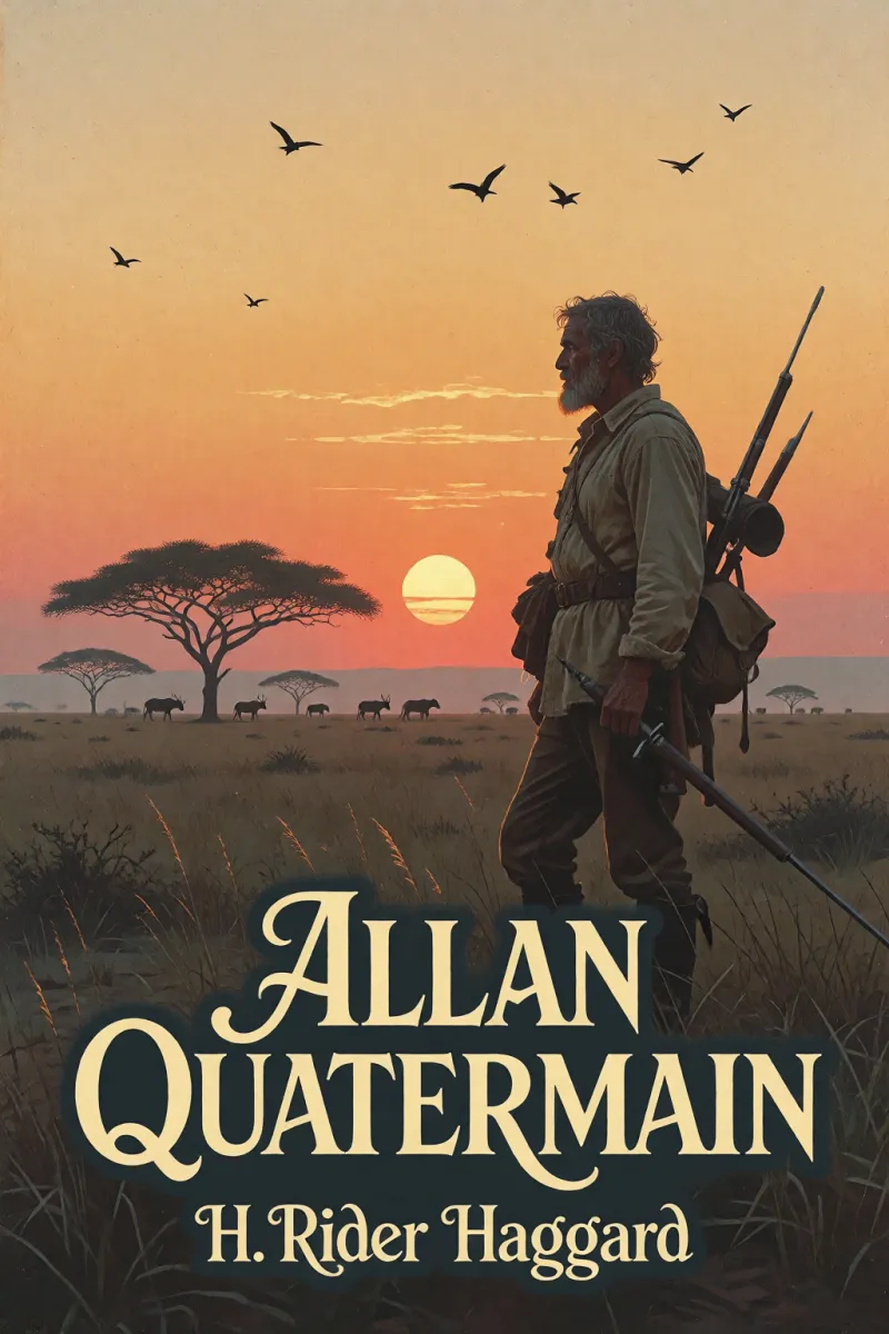 Cover of Allan Quatermain by H. Rider Haggard