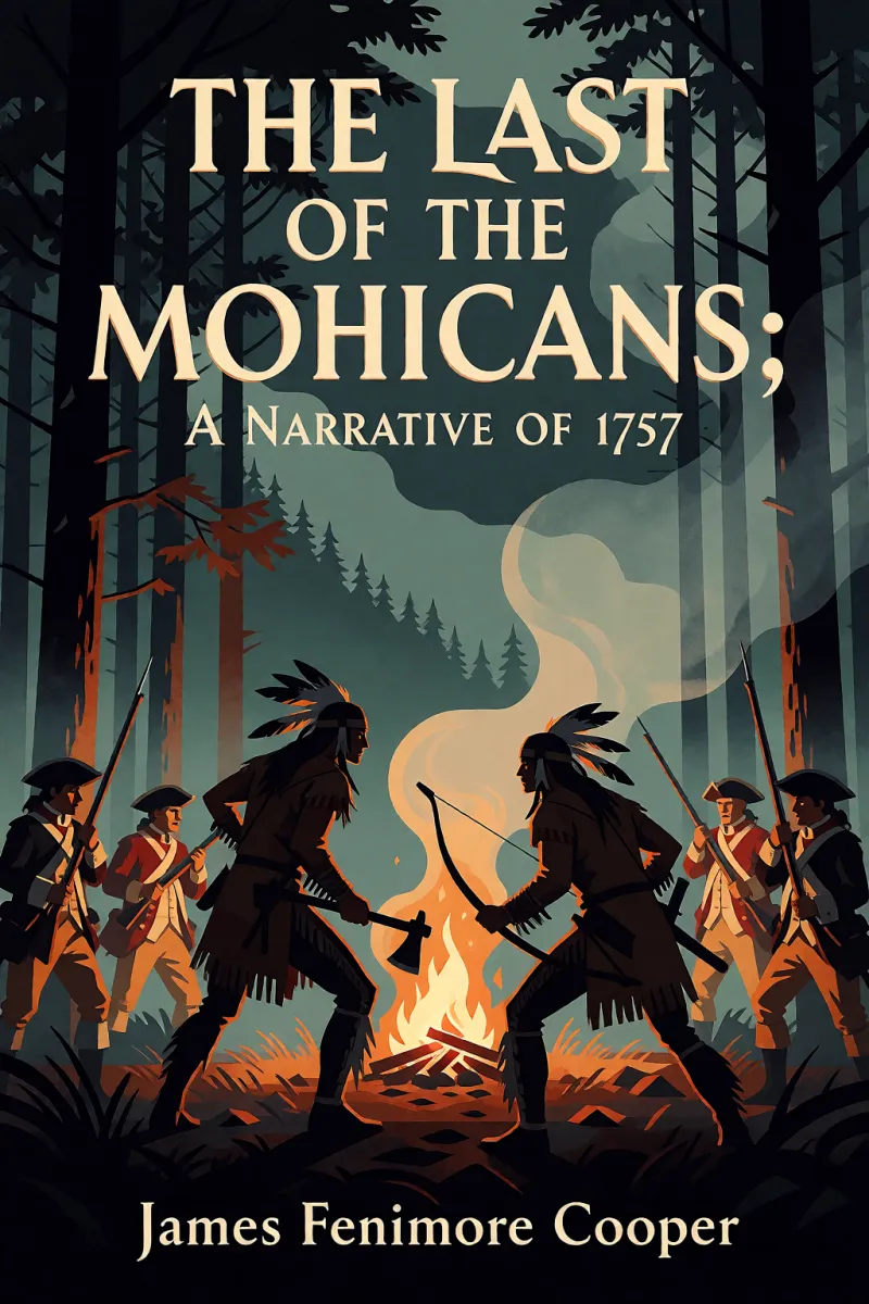 Cover of The Last of the Mohicans; A narrative of 1757 by James Fenimore Cooper