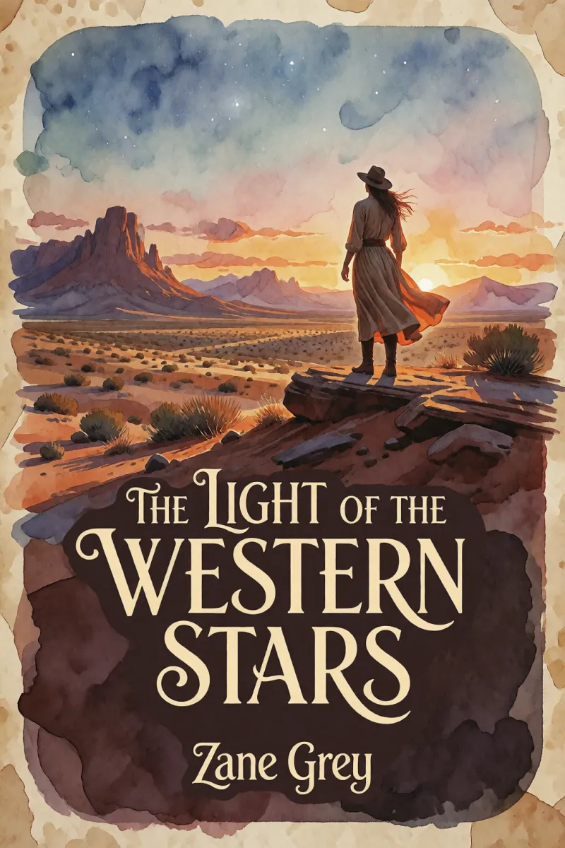 Cover of The Light of the Western Stars by Zane Grey