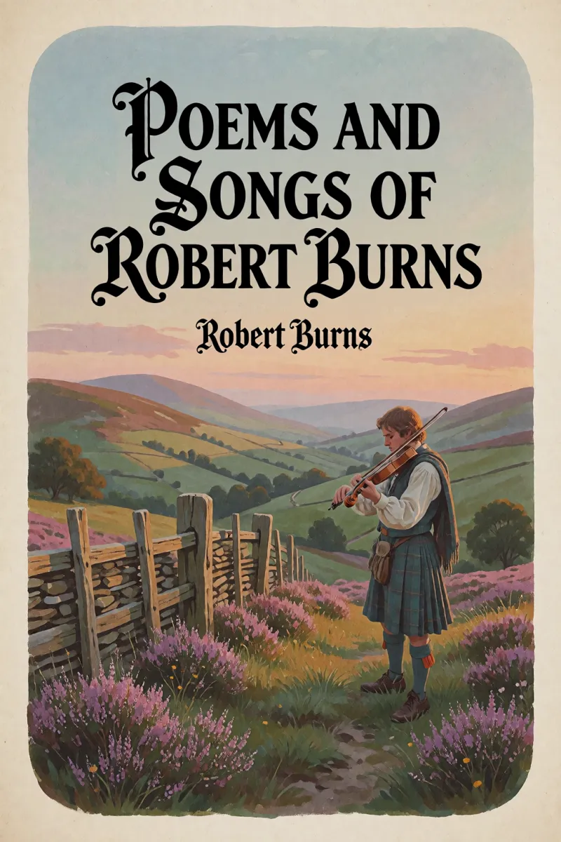 Cover of Poems and Songs of Robert Burns by Robert Burns