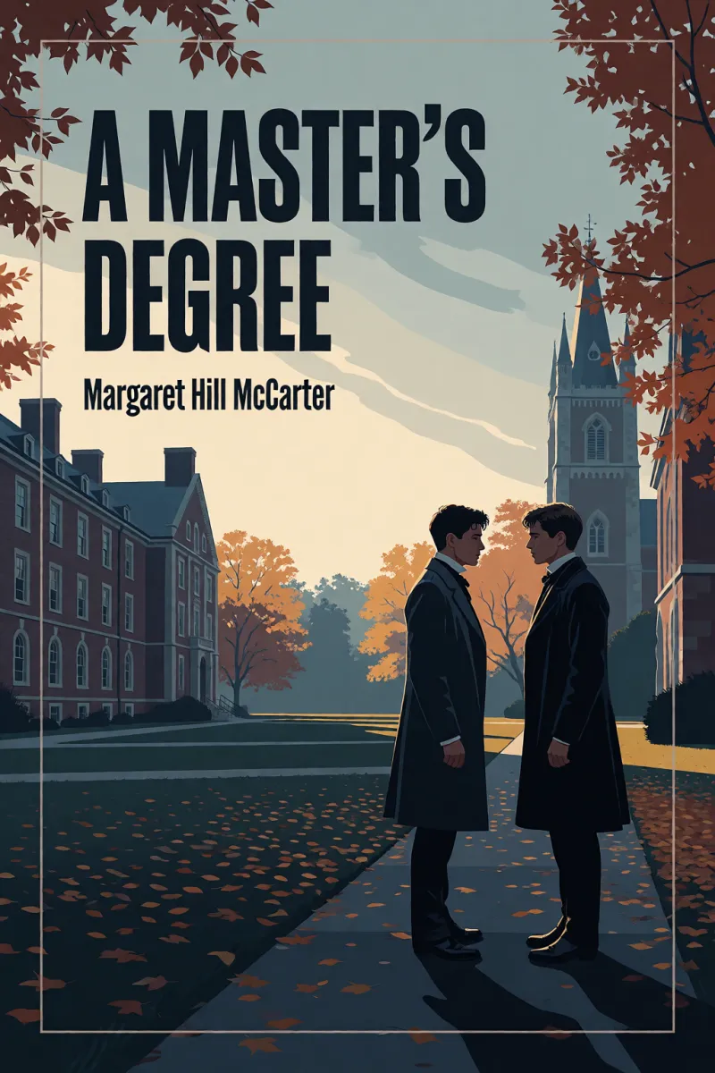 Cover of A Master's Degree by Margaret Hill McCarter