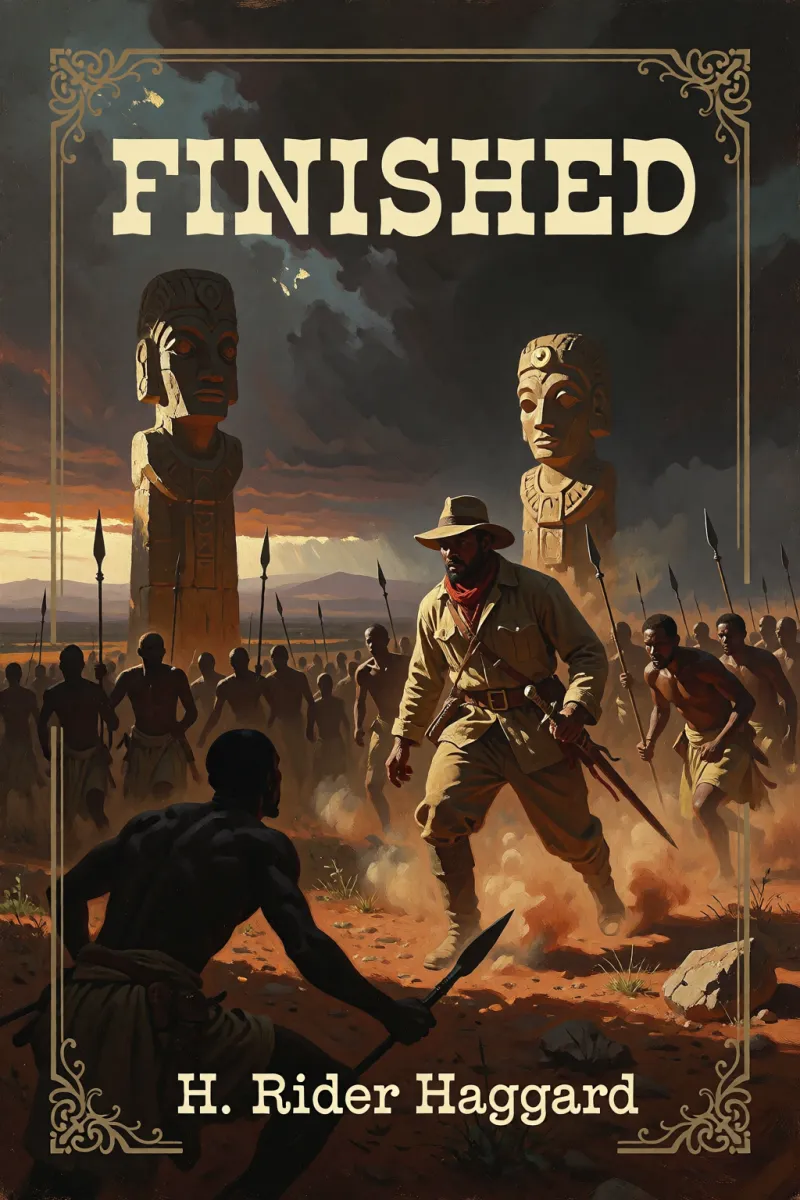 Cover of Finished by H. Rider Haggard