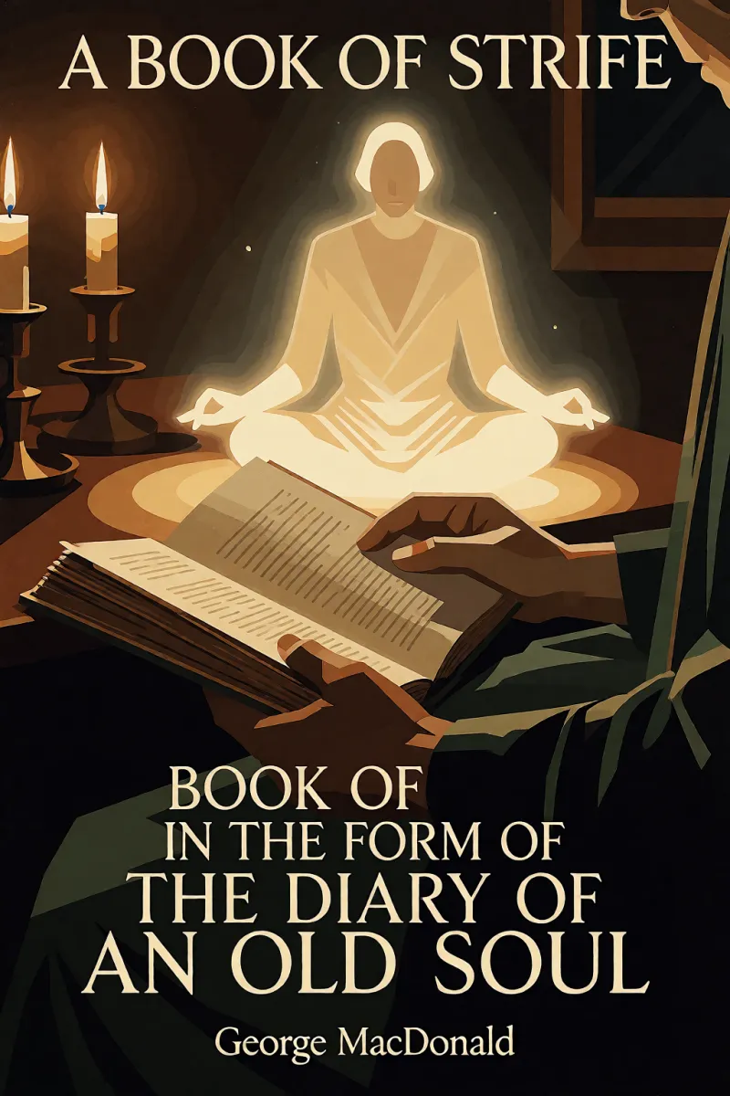 Cover of A Book of Strife in the Form of The Diary of an Old Soul by George MacDonald