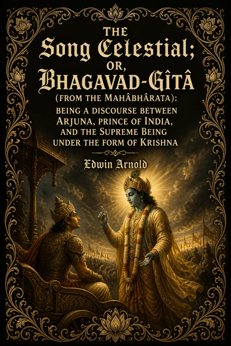 Cover of The Song Celestial; Or, Bhagavad-Gîtâ (from the Mahâbhârata): Being a discourse between Arjuna, Prince of India, and the Supreme Being under the form of Krishna by Edwin Arnold