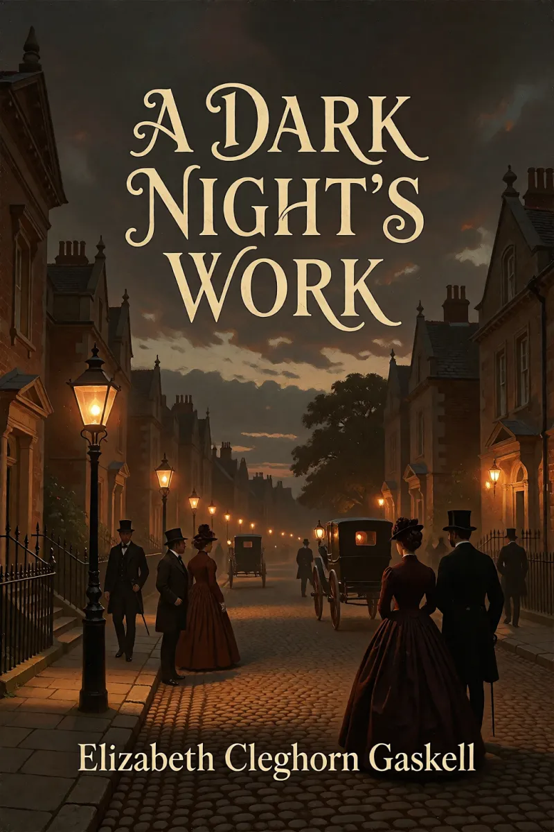 Cover of A Dark Night's Work by Elizabeth Cleghorn Gaskell