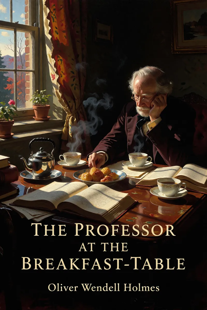 Cover of The Professor at the Breakfast-Table by Oliver Wendell Holmes