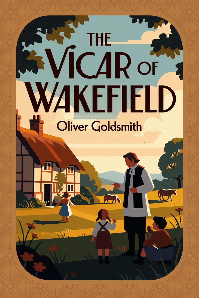 Cover of The Vicar of Wakefield by Oliver Goldsmith