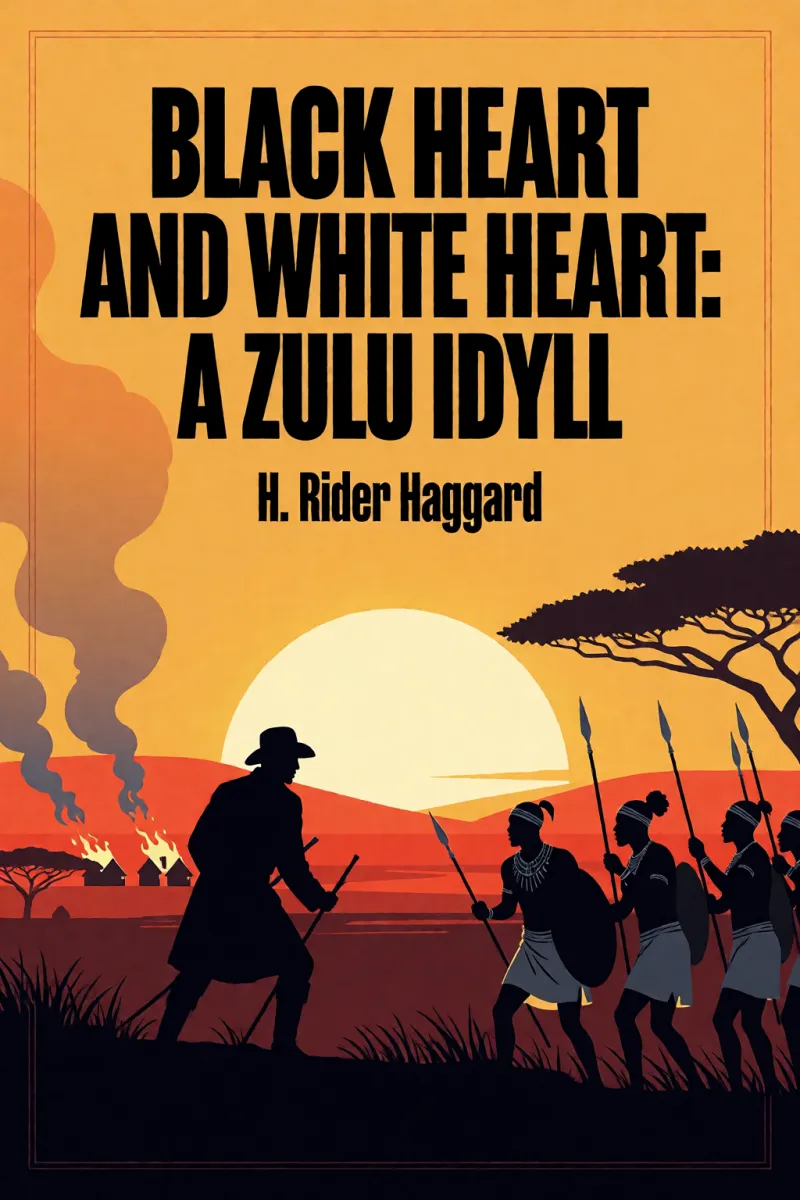 Cover of Black Heart and White Heart: A Zulu Idyll by H. Rider Haggard