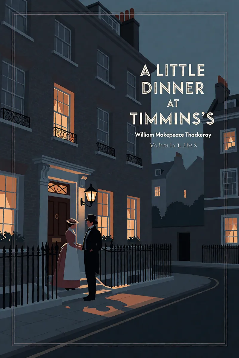Cover of A Little Dinner at Timmins's by William Makepeace Thackeray
