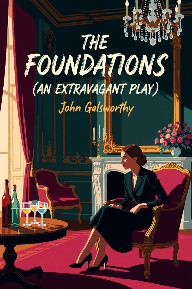 Cover of The Foundations (An Extravagant Play) by John Galsworthy