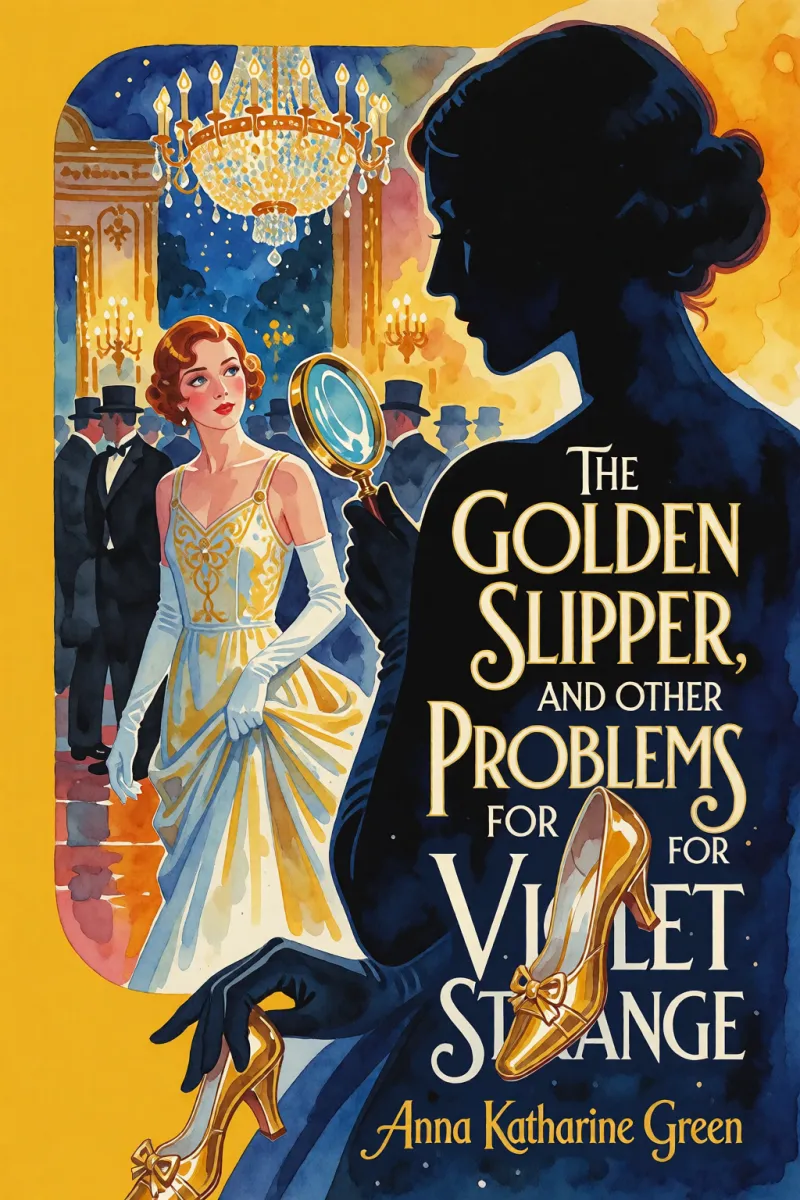 Cover of The Golden Slipper, and Other Problems for Violet Strange by Anna Katharine Green