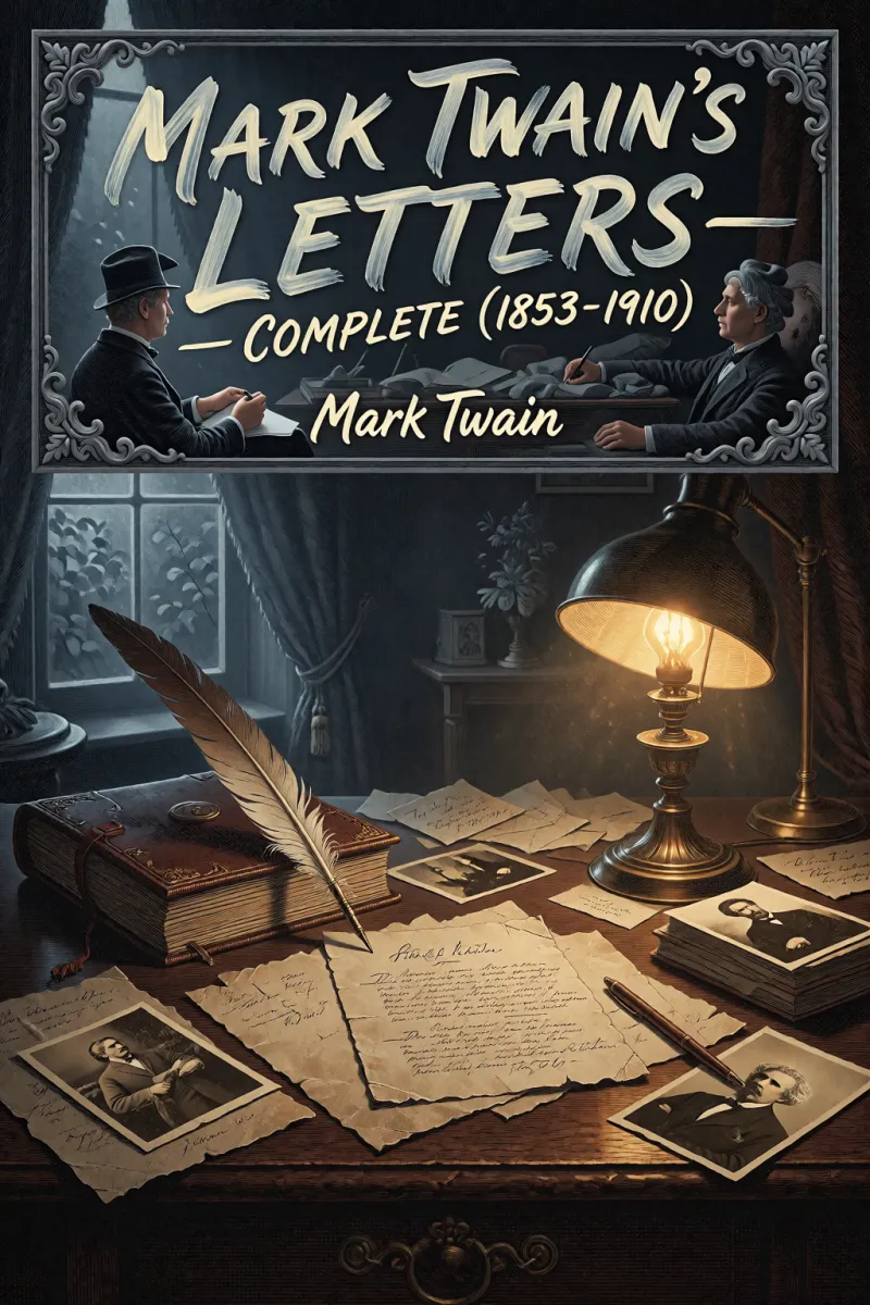 Cover of Mark Twain's Letters — Complete (1853-1910) by Mark Twain