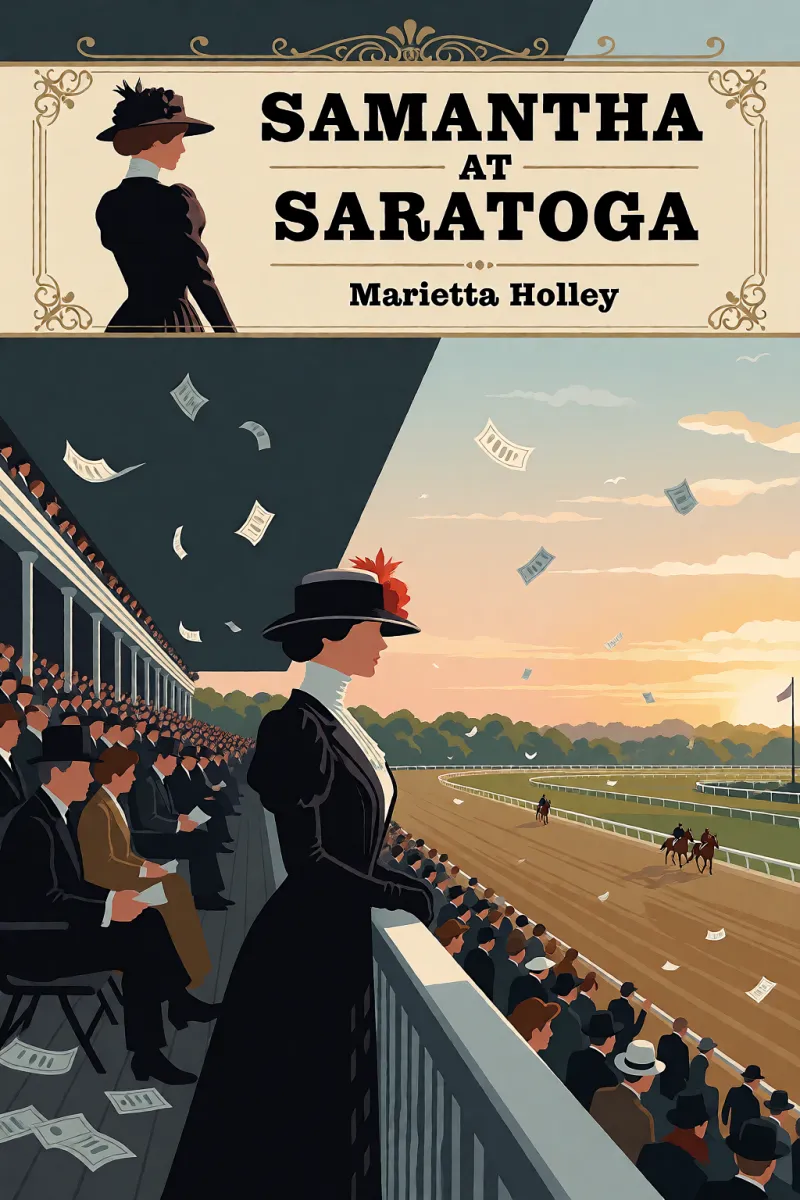 Cover of Samantha at Saratoga by Marietta Holley