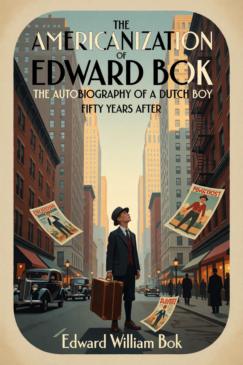 Cover of The Americanization of Edward Bok: The Autobiography of a Dutch Boy Fifty Years After by Edward William Bok
