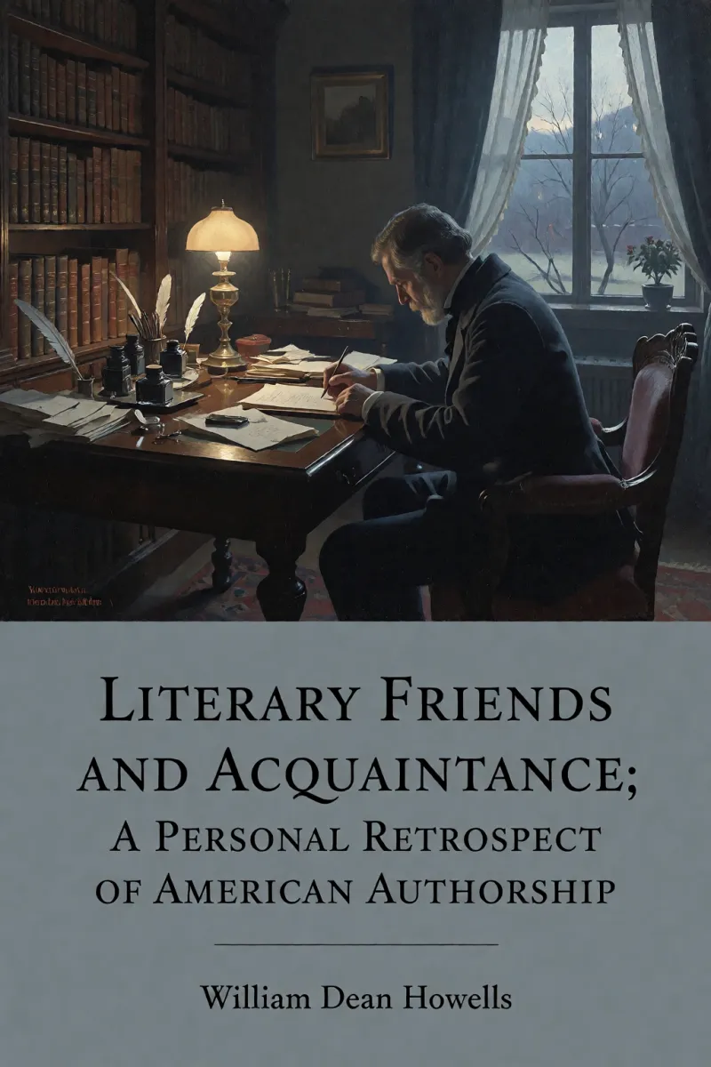 Cover of Literary Friends and Acquaintance; a Personal Retrospect of American Authorship by William Dean Howells