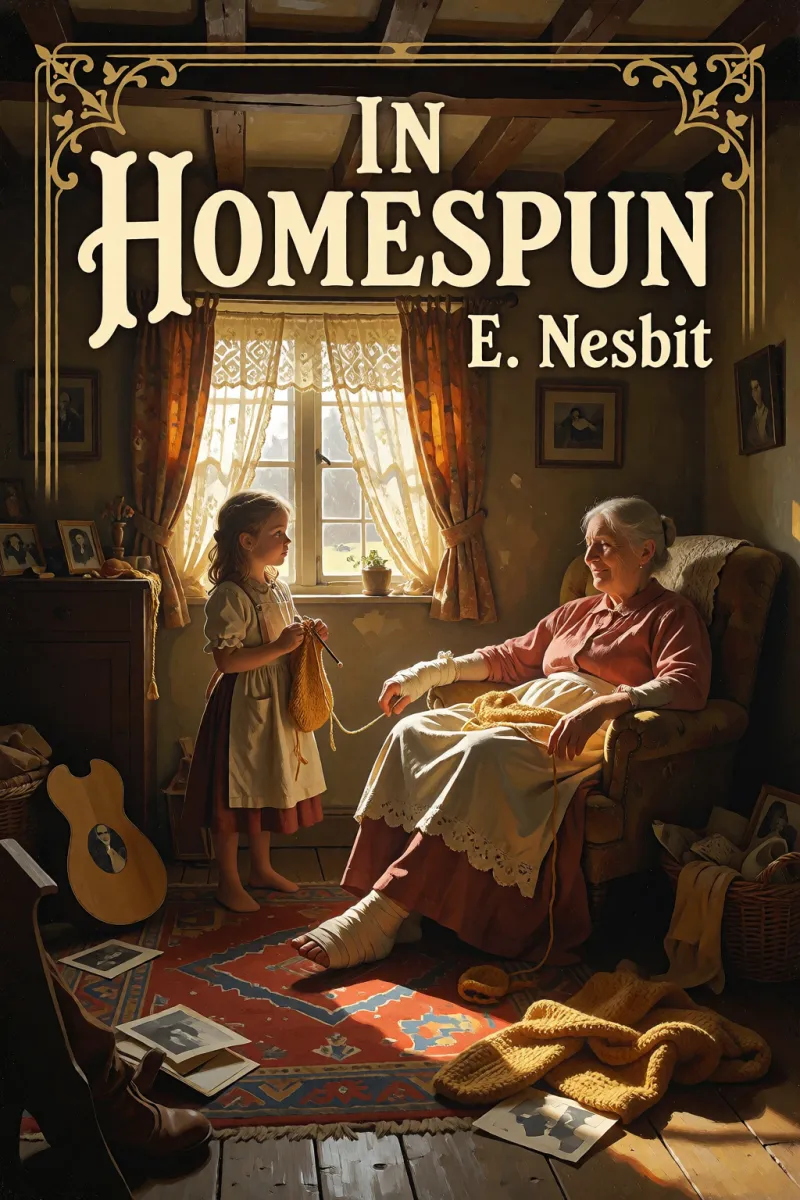 Cover of In Homespun by E. Nesbit
