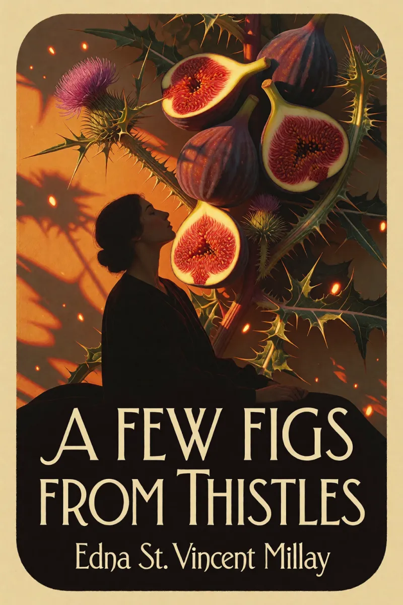 Cover of A Few Figs from Thistles by Edna St. Vincent Millay