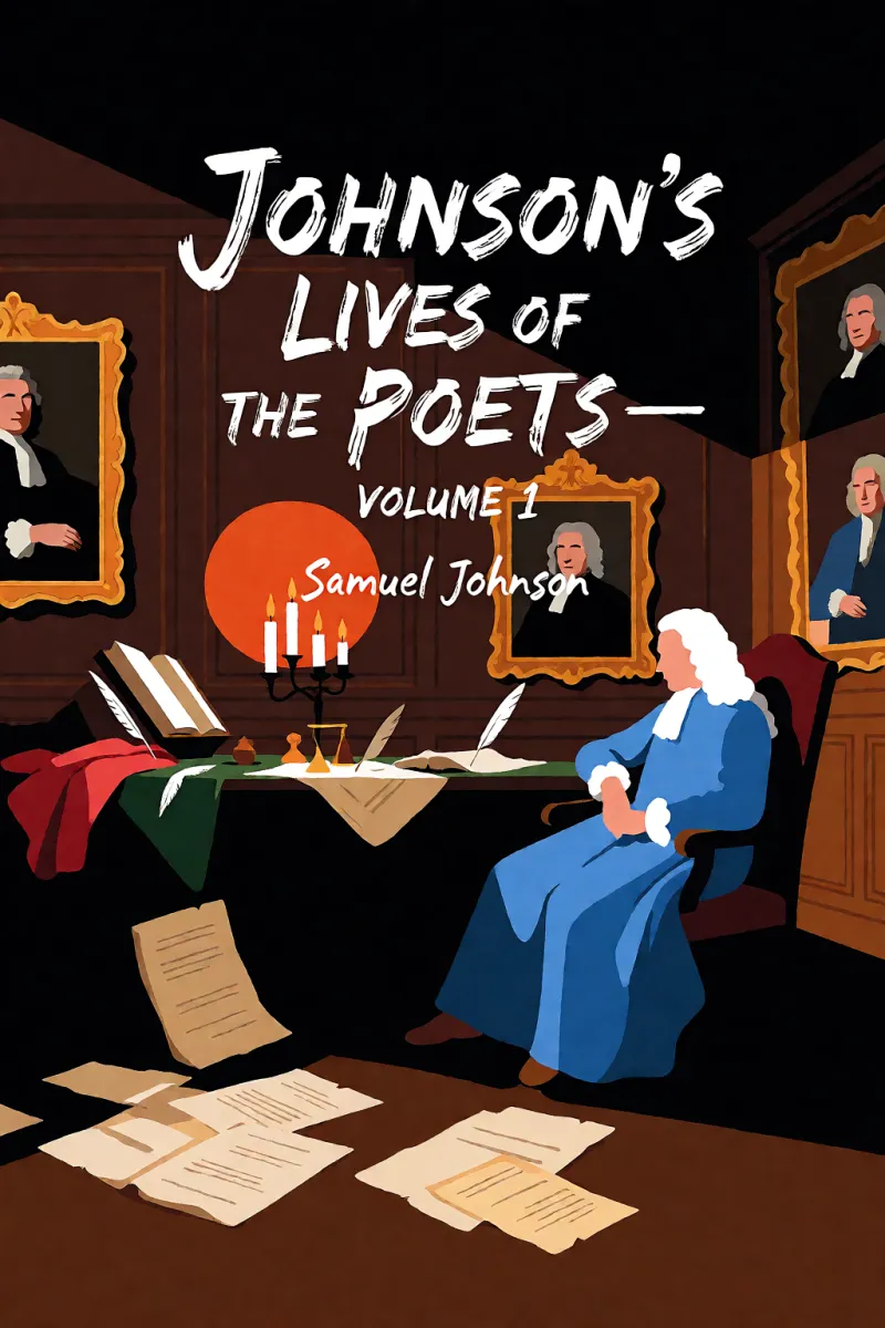 Cover of Johnson's Lives of the Poets — Volume 1 by Samuel Johnson