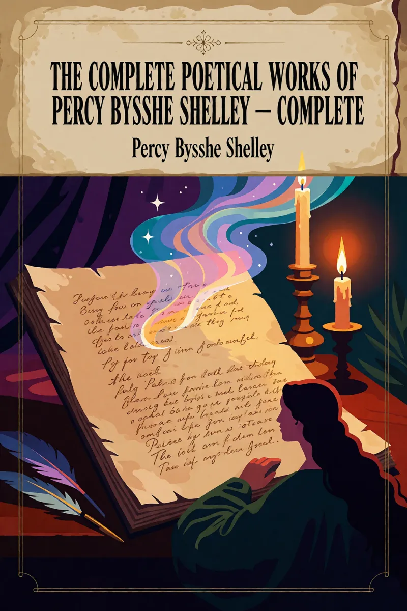 Cover of The Complete Poetical Works of Percy Bysshe Shelley — Complete by Percy Bysshe Shelley