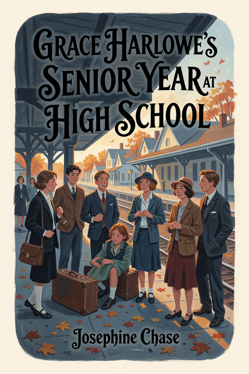 Cover of Grace Harlowe's Senior Year at High School by Josephine Chase