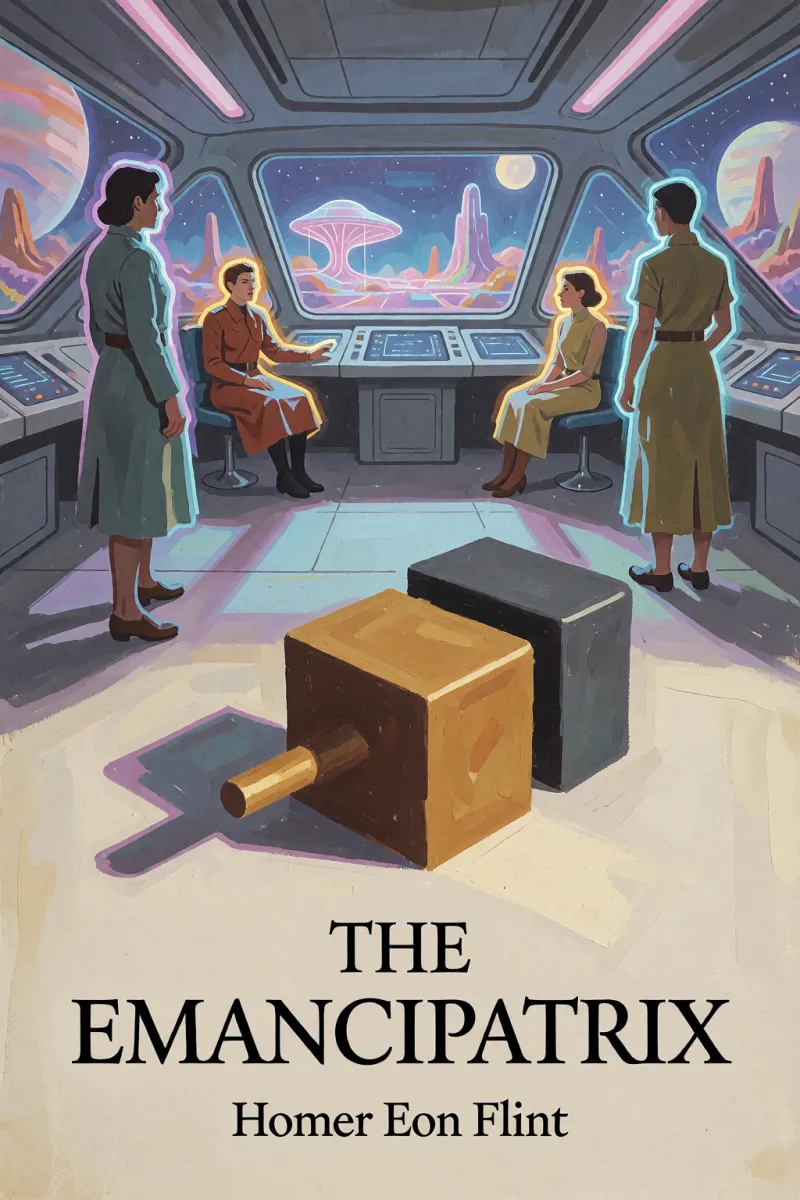 Cover of The Emancipatrix by Homer Eon Flint