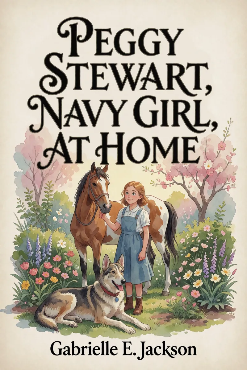 Cover of Peggy Stewart, Navy Girl, at Home by Gabrielle E. Jackson