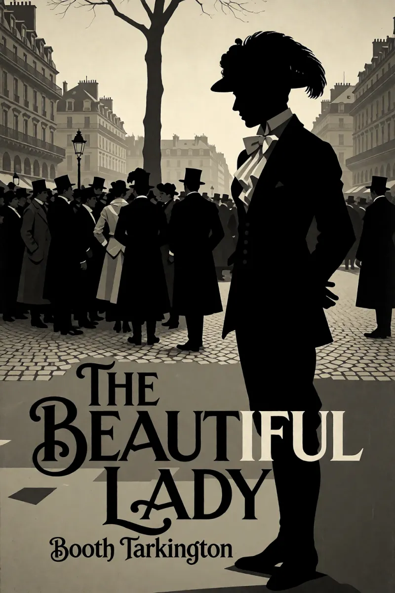 Cover of The Beautiful Lady by Booth Tarkington