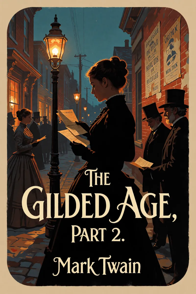 Cover of The Gilded Age, Part 2. by Mark Twain