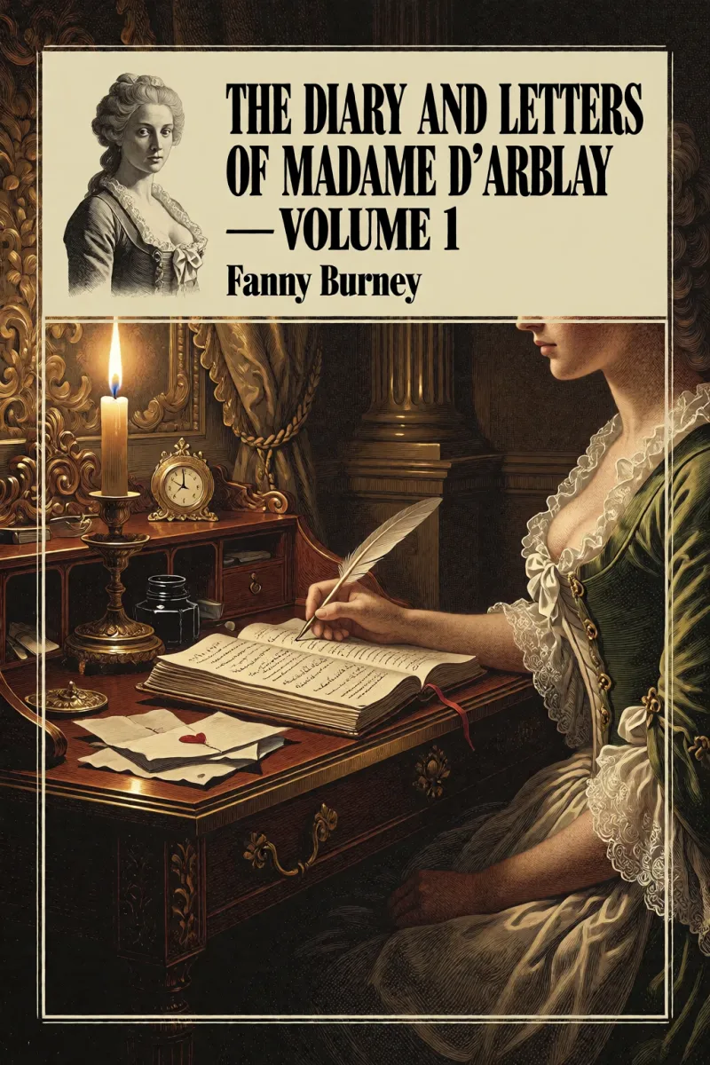 Cover of The Diary and Letters of Madame D'Arblay — Volume 1 by Fanny Burney