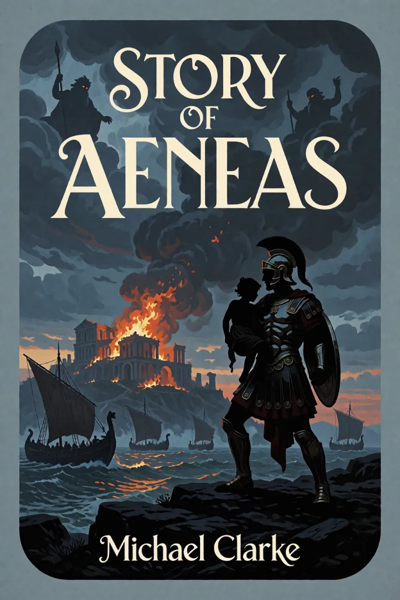 Cover of Story of Aeneas by Michael Clarke