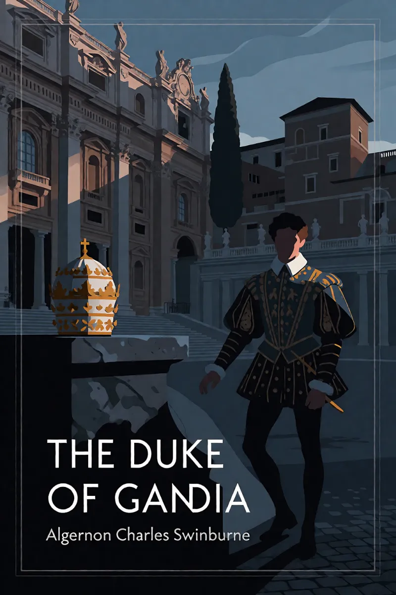 Cover of The Duke of Gandia by Algernon Charles Swinburne