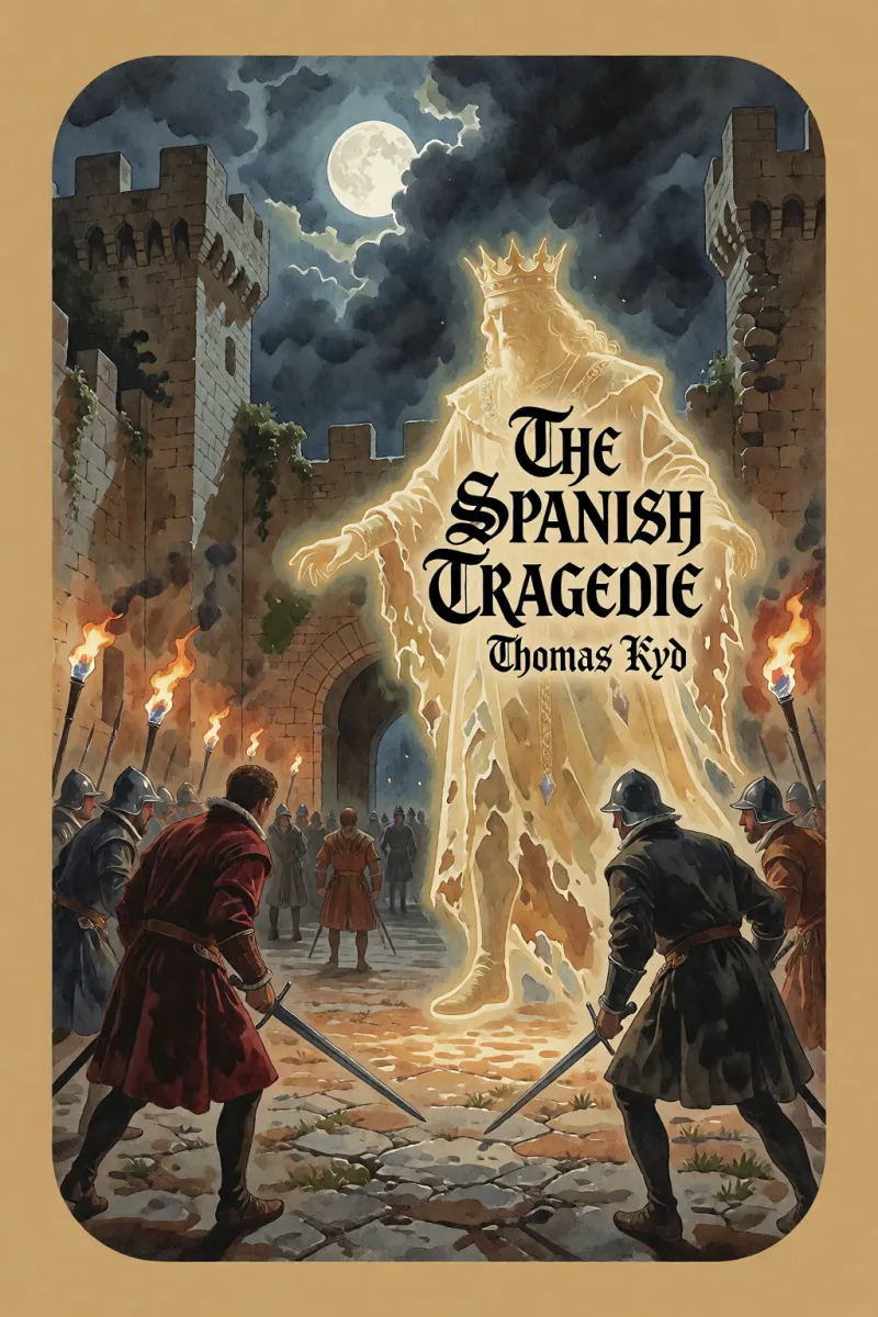 Cover of The Spanish Tragedie by Thomas Kyd