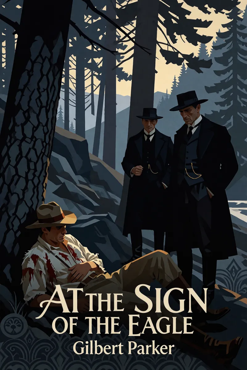 Cover of At the Sign of the Eagle by Gilbert Parker