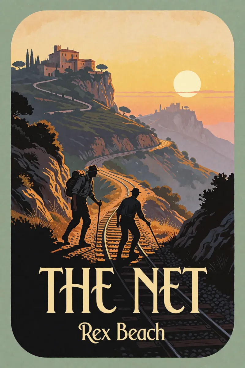 Cover of The Net by Rex Beach