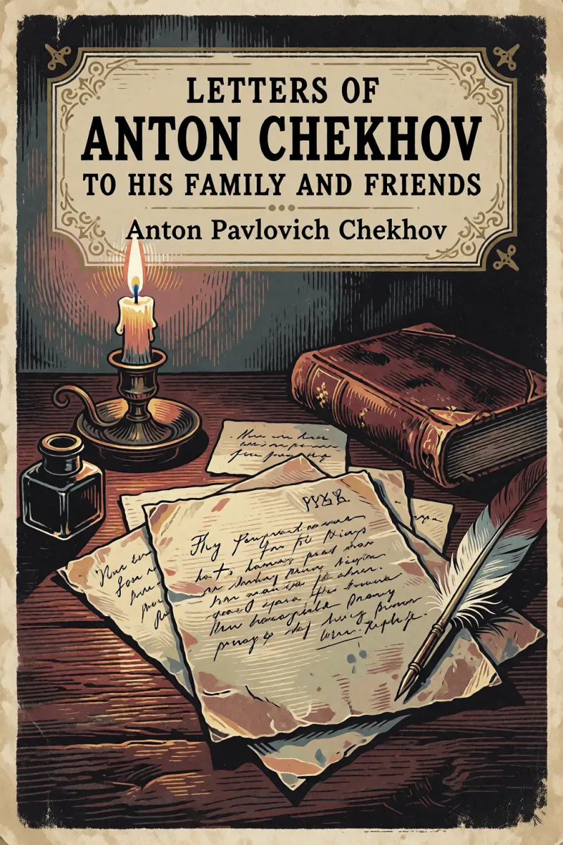 Cover of Letters of Anton Chekhov to His Family and Friends by Anton Pavlovich Chekhov