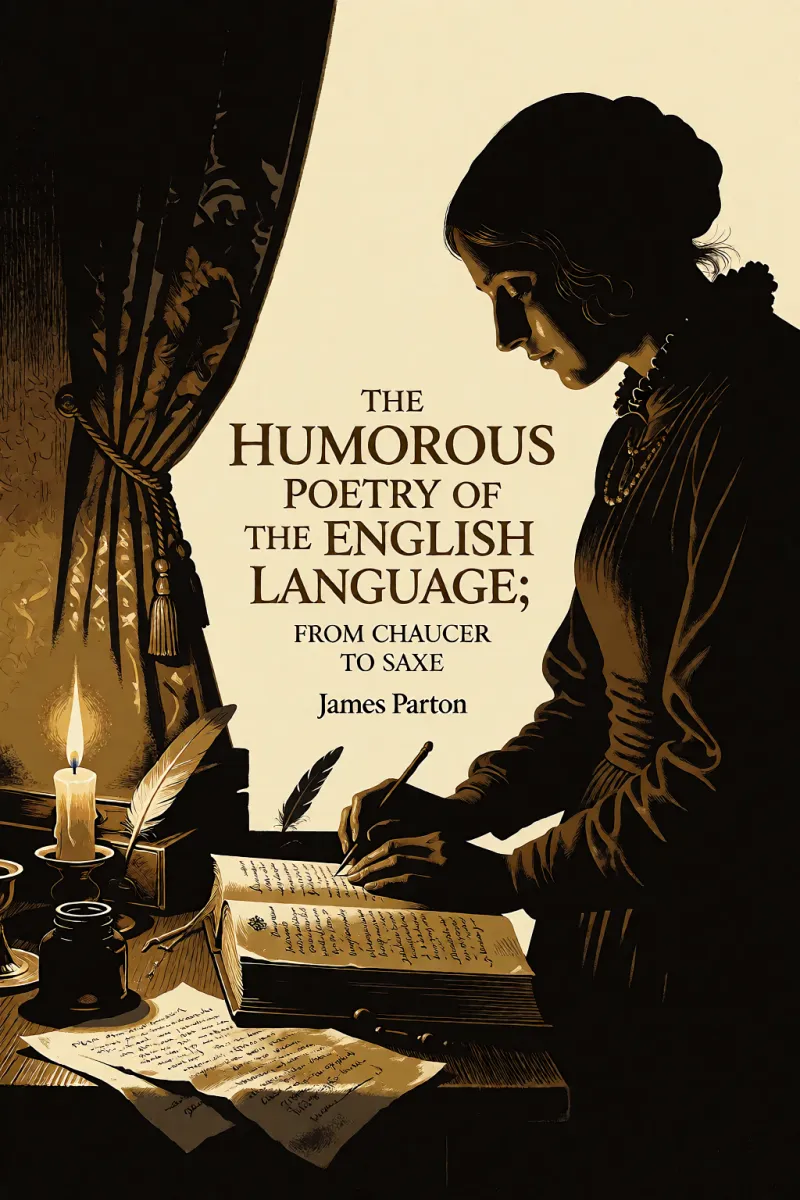 Cover of The Humorous Poetry of the English Language; from Chaucer to Saxe by James Parton