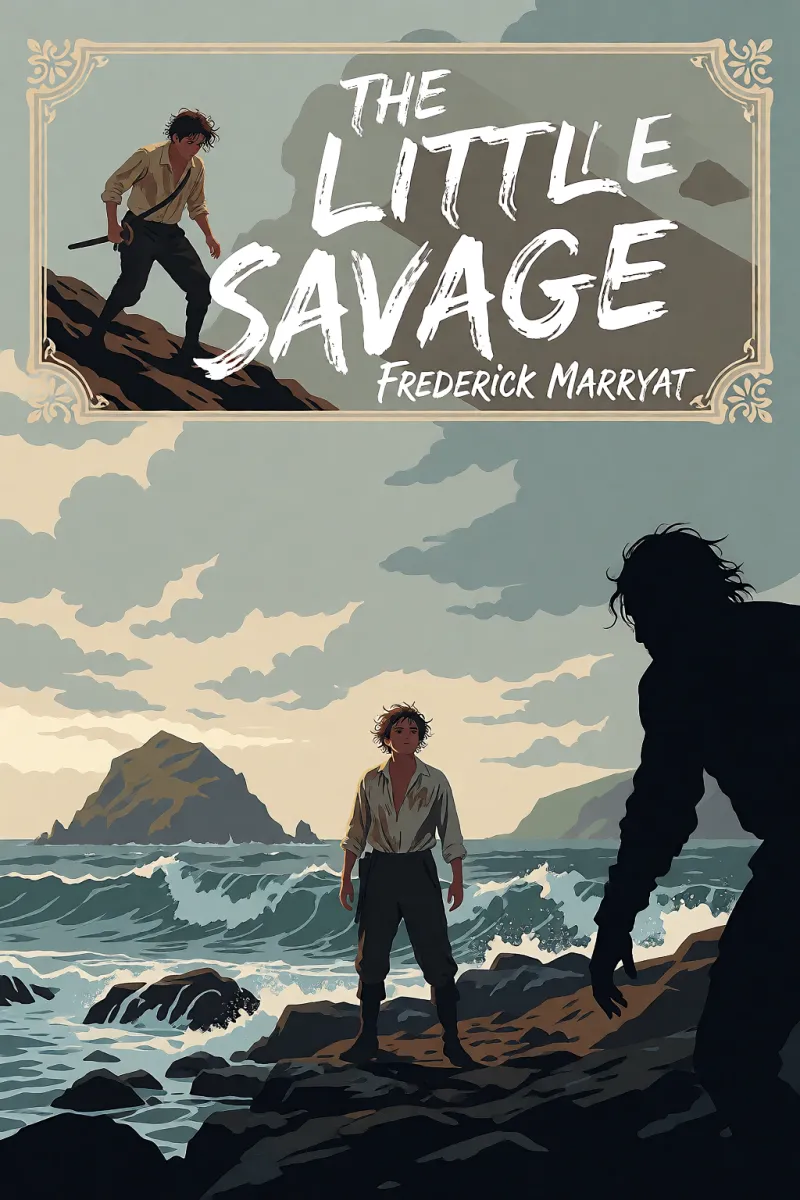 Cover of The Little Savage by Frederick Marryat