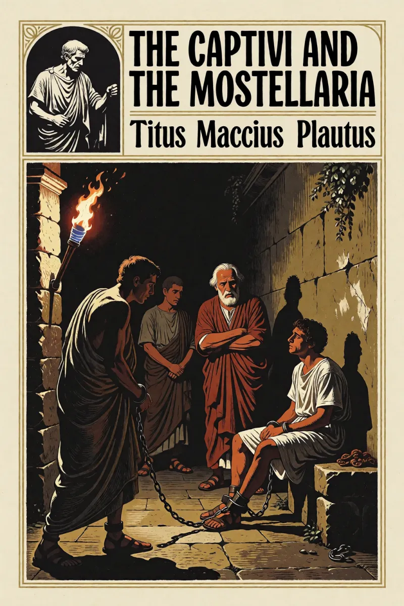 Cover of The Captivi and the Mostellaria by Titus Maccius Plautus