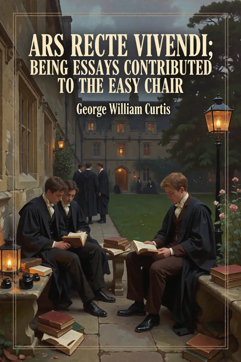 Cover of Ars Recte Vivendi; Being Essays Contributed to "The Easy Chair" by George William Curtis