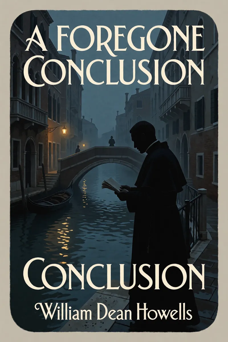 Cover of A Foregone Conclusion by William Dean Howells
